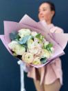 Букет из 15 ранункулюсов (лютиков)