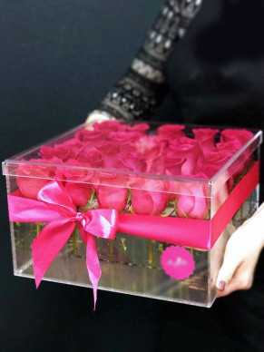 Crystal Box 25 роз