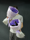 Букет из 9 роз Purple Blue Gia